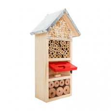 PetBuddy domček trojposchodový, hotel pre hmyz, 13 x 8.5 x 26 cm, borovicové drevo PetBuddy domček trojposchodový, hotel pre hmyz, 13 x 8.5 x 26 cm, borovicové drevo