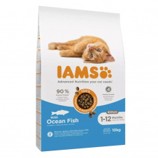 IAMS for Vitality Cat Kitten Ocean Fish - suché krmivo pro kočky - 10 kg