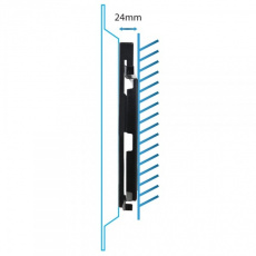 Esperanza PERSES 127 cm (50") Černá