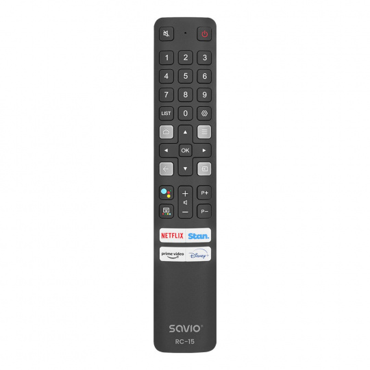 SAVIO RC-15 univerzální dálkový ovladač/náhrada pro TCL , SMART TV