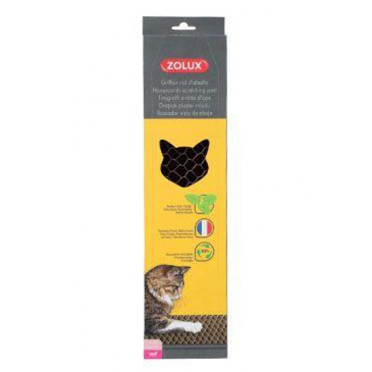 Škrabadlo kartónové s kocúrnikom-plást 11x4x45cm Zolux Škrabadlo kartónové s kocúrnikom-plást 11x4x45cm Zolux