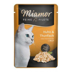 Miamor Cat Filet kapsička kuracie+tuňák v želé 100g Miamor Cat Filet kapsička kuracie+tuňák v želé 100g