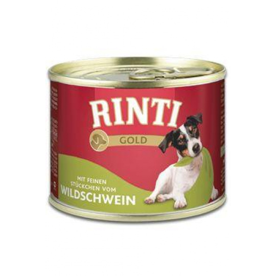 Rinti Dog Gold konzerva diviak 185g