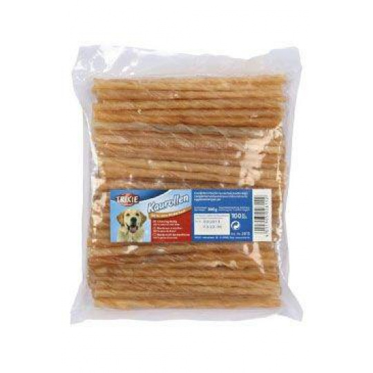 Tyčinka byvolia krútená 7-8mm/12cm balenie 100ks TR Tyčinka byvolia krútená 7-8mm/12cm balenie 100ks TR