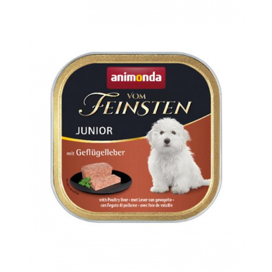 Animonda Vom Feinsten dog PUPPY hydinová pečeň bal. 11 x 150 g