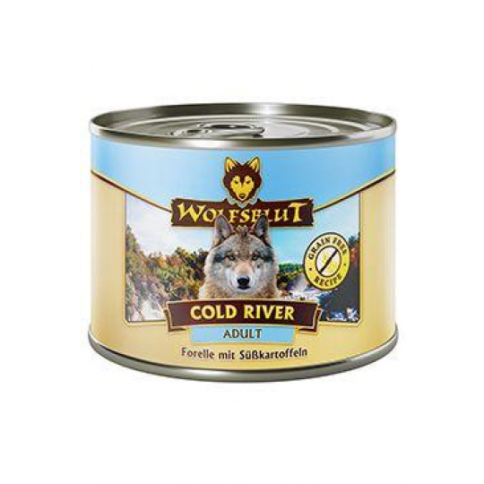 Wolfsblut Dog Adult Cold River konz. 200g Wolfsblut Dog Adult Cold River konz. 200g
