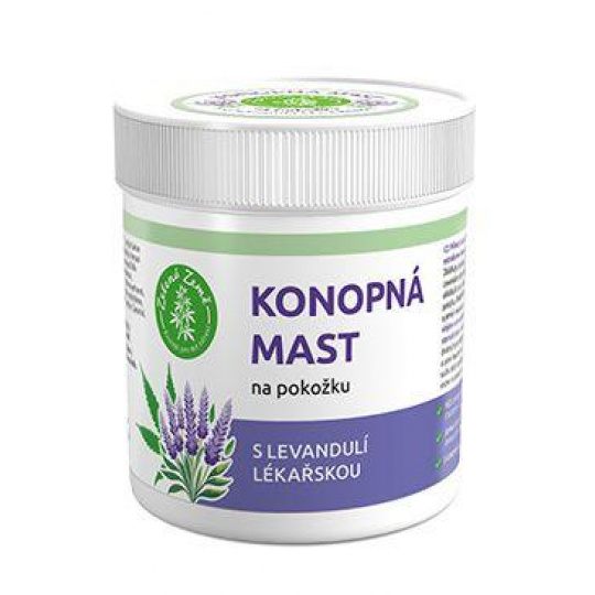 Konopná masť s levanduľou 100ml Konopná masť s levanduľou 100ml