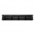 Synology RackStation RS1221+ úložný server NAS Rack (2U) Ryzen Embedded V1500B 4 GB DDR4 DiskStation Manager Černá