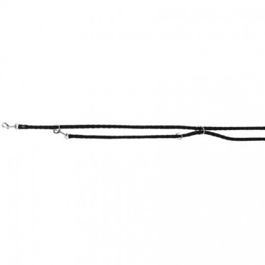 Vodítko CAVO okrúhle predlžovacie - čierna