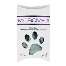 Rukavice VET MICROMED ošetrujúce, čistiace S
