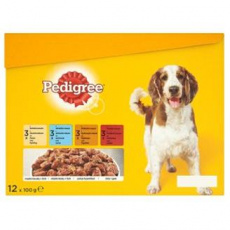 Mars PEDIGREE kapsička dog ADULT Multipack kura&jahňa&hydina&hovädzie v želé 12 x 100 g Mars PEDIGREE kapsička dog ADULT Multipack kura&jahňa&hydina&hovädzie v želé 12 x 100 g
