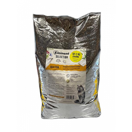 Eminent Cat Adult Selection Morská ryba 10 + 2 kg
