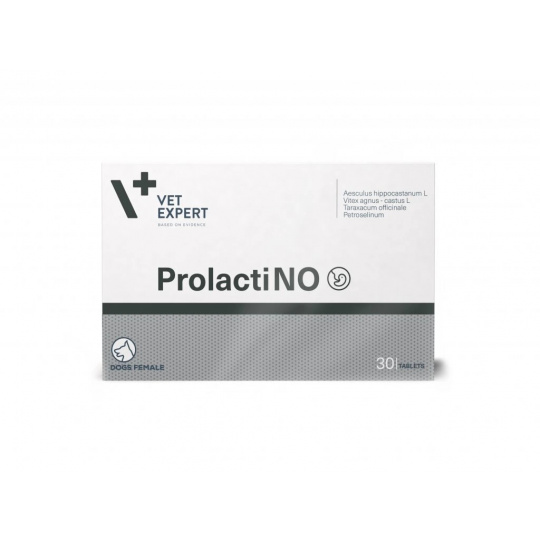 VetExpert ProlactiNO 30 tbl- prípravok pre sučky s príznakom falošnej gravidity