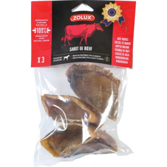 ZOLUX Beef hooves - žvýkačka pro psa - 210g