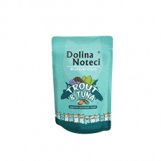 DOLINA NOTECI Superfood Trout with tuna - mokré krmivo pro kočky - 85 g