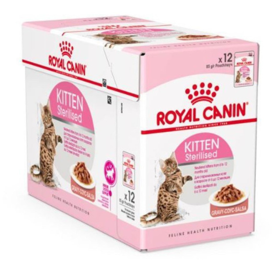 Royal Canin Sterilised Gravy 12x85g