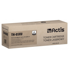 Actis TH-05XU Univerzální toner pro tiskárny HP, Náhrada HP 05X CE505X, CF280X, Standard; 7200 stran; černý