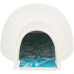 Igloo s chladiacou keramickou doskou, 13 x 9 x 15 cm, biela