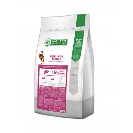 Natures P dog adult mini extra losos 7,5 kg Natures P dog adult mini extra losos 7,5 kg