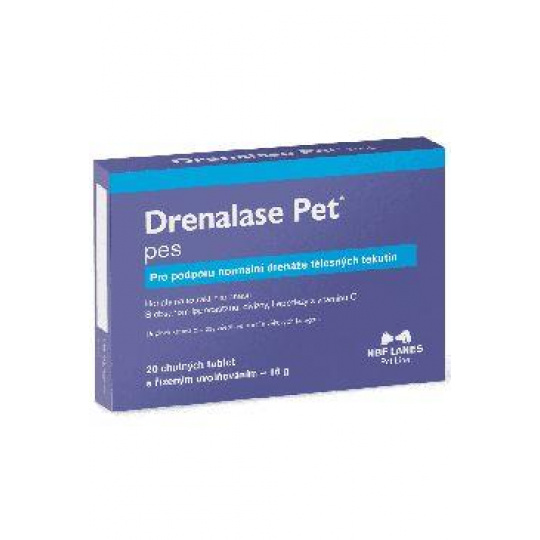 Drenalase Pet pro psy 20tbl