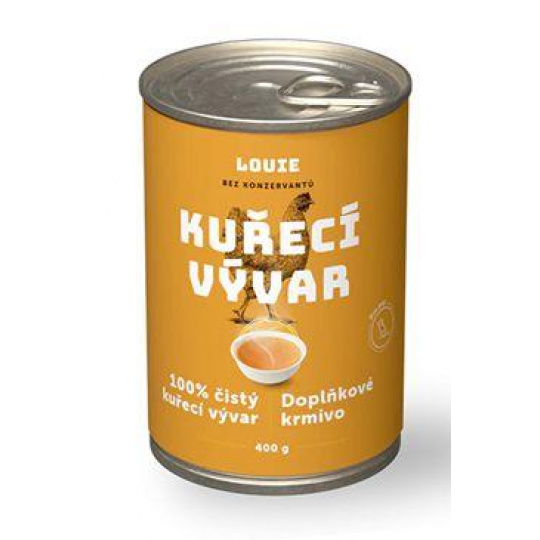 Louie Dog konz. Kurací vývar 400g