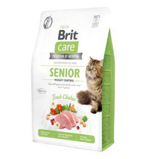 Brit Care Cat GF Senior Weight Control 2kg Brit Care Cat GF Senior Weight Control 2kg