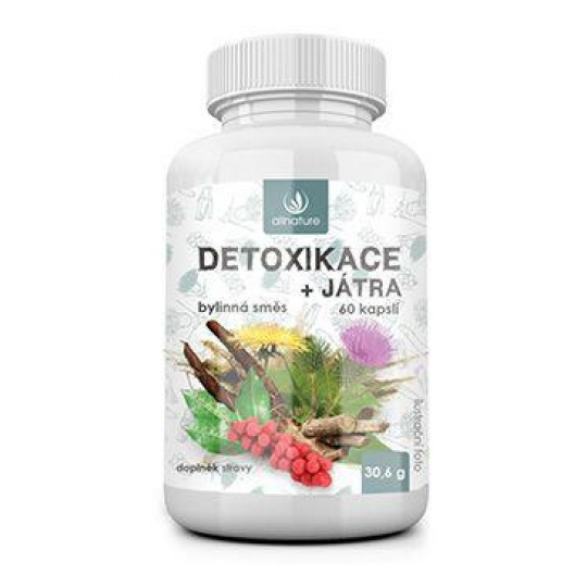 Allnature Detoxikácia bylinný extrakt 60cps