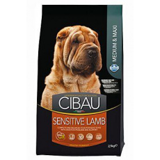 CIBAU Adult Sensitive Lamb&Rice 12kg+2kg ZDARMA