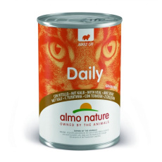 ALMO NATURE Daily With Veal - mokré krmivo pro kočky - 400 g