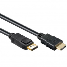 Allteq CC-DP-HDMI-6 adaptér k video kabelům DisplayPort HDMI Typ A (standardní) Modrá