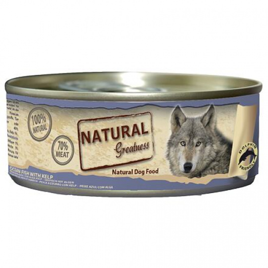 Natural Greatness oceánske ryby, konzerva pre psy 156 g Natural Greatness oceánske ryby, konzerva pre psy 156 g