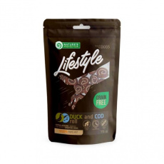 Pamlsok Natures P Lifestyle dog duck & cod rolls 75 g Pamlsok Natures P Lifestyle dog duck & cod rolls 75 g