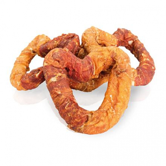 KIDDOG BUFFET kačacie a kuracie mäso na byvolom srdci [10 ks], 12 cm/ 100 g