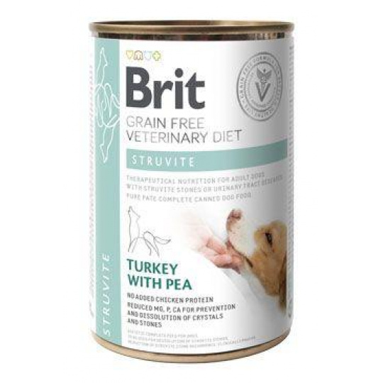 Brit VD Dog GF konz Struvite 400g