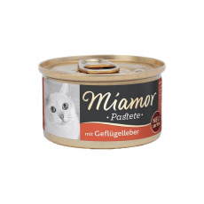 MIAMOR Meat pâté with poultry and liver - pamlsek pro kočky - 85g