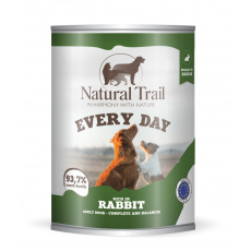 NATURAL TRAIL Every Day Rich in rabbit - vlhké krmivo pro psy - 800g