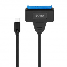 SAVIO AK-69 Adaptér USB-C 3.1 Gen 1 (M) - SATA (F) pro 2,5" disky