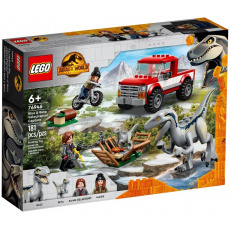 LEGO JURASSIC WORLD 76946 ODCHYT VELOCIRAPTORA BLUE & BETA