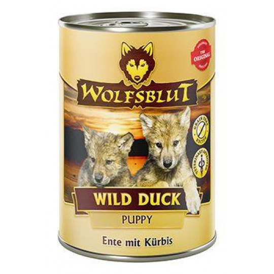 Wolfsblut Dog Puppy Wild Duck konz. 395g Wolfsblut Dog Puppy Wild Duck konz. 395g