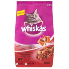 Mars WHISKAS Adult cat s hovädzím mäsom 300 g