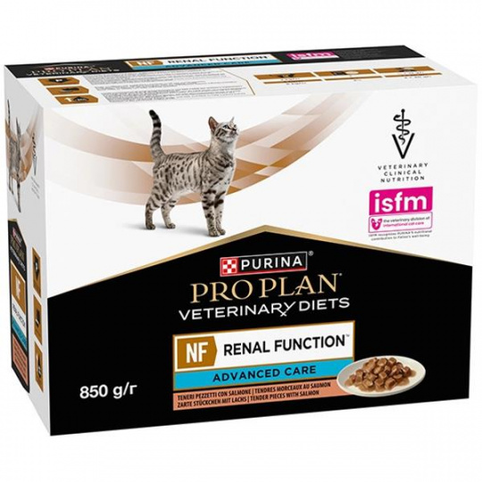 Purina VD Feline - NF Advance Care Salmon kapsička 10x85 g