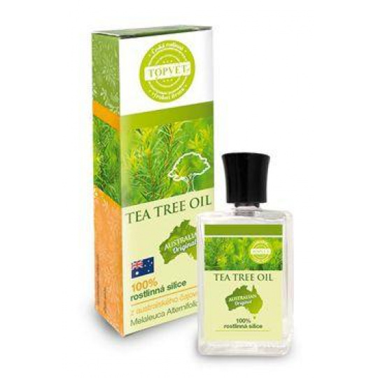 Silica Tea Tree Oil 100% TOPVET 10ml