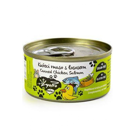 Lyopro CAT konz. Kuracie mäso s lososom 85g Lyopro CAT konz. Kuracie mäso s lososom 85g