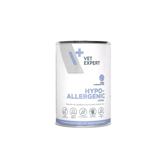 Vetexpert VD 4T Hypoallergenic horse dog konz. 400g Vetexpert VD 4T Hypoallergenic horse dog konz. 400g