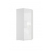 Tuckano šatní skříň 100x201x55 BELLA bílá/lesklá bílá/modelový potisk