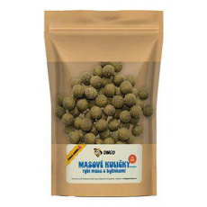 DINGO mäsové guľôčky rybie mäso s bylinkami 16mm/150g DINGO mäsové guľôčky rybie mäso s bylinkami 16mm/150g