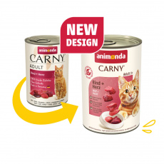 ANIMONDA konzerva CARNY Adult - hovädzie, srdce 400g ANIMONDA konzerva CARNY Adult - hovädzie, srdce 400g