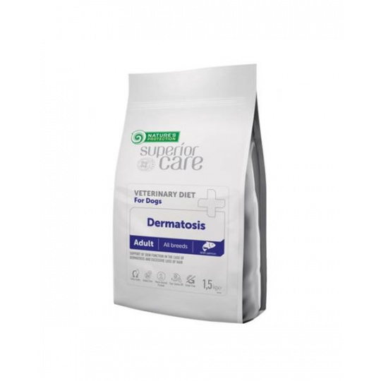 Natures P Superior care VET dermatosis dog adult dietetic all breeds losos 1,5 kg Natures P Superior care VET dermatosis dog adult dietetic all breeds losos 1,5 kg