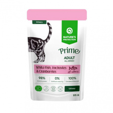Natures P Prime KAPSIČKA cat urinary white fish&cranberries 85 g Natures P Prime KAPSIČKA cat urinary white fish&cranberries 85 g