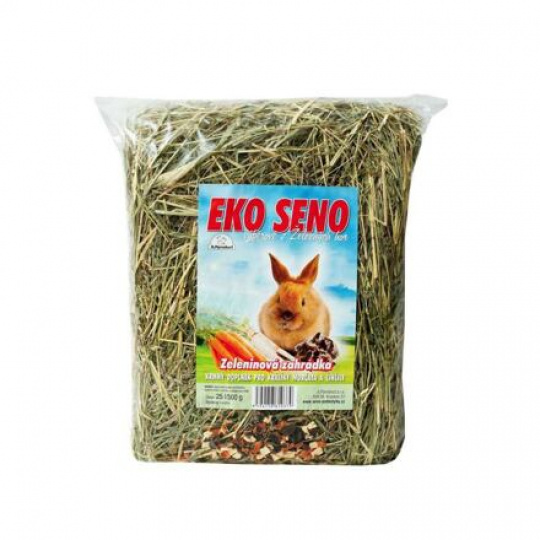 EKO seno 25 l/500 g zeleninová záhradka